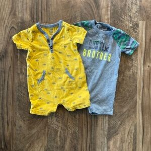 Two rompers - 18 months